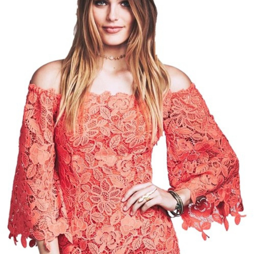 Free People Fiesta Red Above Knee Cocktail Dress